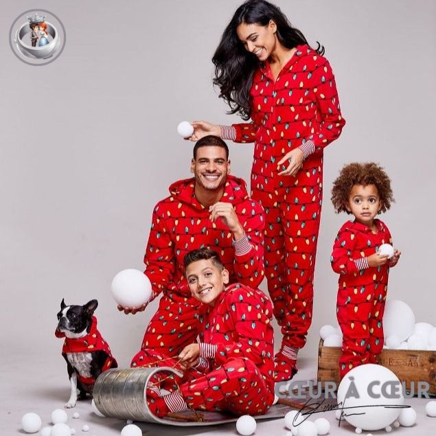 Pyjamas de Noël assortis à prix doux pour toute la famille 2023