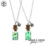 Collier Bouteille à la Mer (2Pcs)