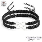 Bracelet Bijoux Couple Bracelet Couple Mon Mini Moi 2 bracelets