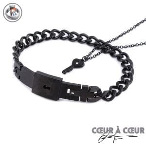 Bracelet et Collier Couple Bijoux Couple Mon Mini Moi Bracelet & Collier